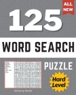Hard Expert Level Word Search Puzzle (9 Letters Words): 125 Challenging Puzzles Activity Book By Anthony Smith Cover Image