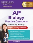 Sterling Test Prep AP Biology Practice Questions: High Yield AP Biology Questions By Sterling Test Prep Cover Image