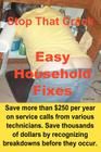 Stop That Crack! Easy Household Fixes Cover Image