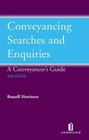 Conveyancing Searches and Enquiries: Fourth Edition By Russell Hewitson Cover Image