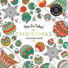 Vive Le Color! Christmas (Adult Coloring Book): Color In; De-stress (72 Tear-out Pages) By Abrams Noterie Cover Image