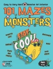Monster Maze Book for Kids Ages 4-8: 101 Puzzle Pages. Custom Art Interior. Cute fun gift! SUPER KIDZ. Stay Cool Skateboarding. Cover Image