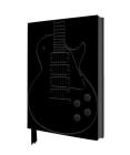Black Gibson Guitar Artisan Art Notebook (Flame Tree Journals) (Artisan Art Notebooks) By Flame Tree Studio (Created by) Cover Image