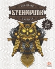Colorare Steampunk animali - 2 libri in 1: Libro da colorare per adulti (Mandala) - Anti-stress - 2 in 1 Cover Image