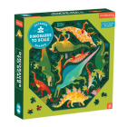 Dinosaurs to Scale 300 Piece Octagon Shaped Puzzle Cover Image