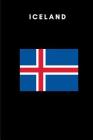 Iceland: Country Flag A5 Notebook to write in with 120 pages Cover Image