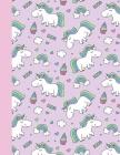 Cute Unicorn Sketchbook: 110+ Pages of Drawing Paper (8.5x11) By Cleo Publishing Cover Image