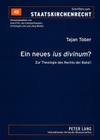 Ein neues ius divinum?: Zur Theologie des Rechts der Bahá'í (Schriften Zum Staatskirchenrecht #40) By Christoph Link (Other), Tajan Tober Cover Image