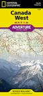 Canada West Map (National Geographic Adventure Map #3113) By National Geographic Maps - Adventure Cover Image