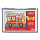 Fire Truck Pouch Puzzle Cover Image