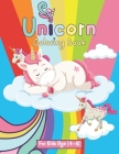 Unicorn Coloring Book for Kids Age 4-8: Unique Shape, Easy to Color Even You Are a Beginner, Inspiring Coloring for Everyone, Perfect for Gift, 8.5 X Cover Image