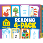 School Zone Reading 4-Pack Flash Cards By School Zone Cover Image