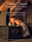 Hidden Treasure for Children: Memorizing God's Word for Children and Bible Study Answers Cover Image