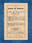 The Grounds and Rudiments of Law and Equity Alphabetically Digested... [1751] Cover Image