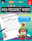 180 Days of High-Frequency Words for Second Grade (180 Days of Practice) By Adair Solomon Cover Image