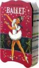 A Child's Book of Ballet Shape Book By Violet La Mont (Illustrator) Cover Image