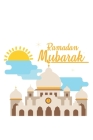 Ramadan Mubarak: Islam Muslim Ramadan By Notebook Notebook &. Journal Cover Image