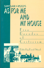 Sinclair Ross's as for Me and My House: Five Decades of Criticism Cover Image