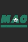 Mac: Macau Tagesplaner mit 120 Seiten in weiß. Organizer auch als Terminkalender, Kalender oder Planer mit der Macau Flagge By Mes Kar Cover Image