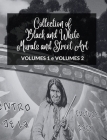 Collection of Black and White Murals and Street Art - Volumes 1 and 2: Two Photographic Books on Urban Art and Culture By Frankie The Sign Cover Image