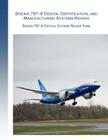 Boeing 787-8 Design, Certification, and Manufacturing Systems Review: Boeing 787-8 Critical System Review Team Cover Image