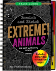 Scratch & Sketch Extreme Animals: An Art Activity Book  Cover Image