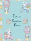Easter Coloring Book: 8.5 x 11 inch coloring book great for younger children large pictures toddlers and preschoolers Cover Image