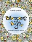 Blossoms and Bugs: ZenTangle Coloring Book for Adults Cover Image