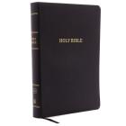KJV, Reference Bible, Giant Print, Bonded Leather, Black, Red Letter Edition Cover Image
