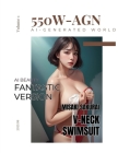 V-neck Swimsuit Show By 550w Agn Cover Image