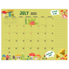 Cal 2023- Academic Year July 2022 - June 2023 Monthly Theme Large Desk Pad Monthly Blotter By TF Publishing (Created by) Cover Image