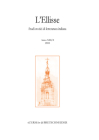 L'Ellisse, 13/2 - 2018: Studi Storici Di Letteratura Italiana By L'Erma Di Bretschneider Cover Image