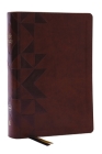 Nkjv, the Bible Study Bible, Leathersoft, Brown, Comfort Print: A Study Guide for Every Chapter of the Bible By Sam O'Neal Cover Image