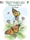 Butterflies Coloring Book By Jan Sovak Cover Image