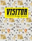 Visitor Log Book: School Visitors Book, Visitor Sign In Log Book, Visitor Register At A Glance, Visitors Log Book, For Signing In and Ou Cover Image