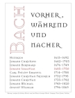 Bach - vorher, während und nachher: Bach - before, during and after Cover Image