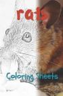 Rat Coloring Sheets: 30 Rat Drawings, Coloring Sheets Adults Relaxation, Coloring Book for Kids, for Girls, Volume 6 By Julian Smith Cover Image