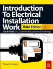 Introduction to Electrical Installation Work By Trevor Linsley Cover Image