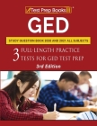 GED Study Question Book 2020 and 2021 All Subjects: Three Full-Length Practice Tests for GED Test Prep [3rd Edition] Cover Image