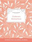 Adult Coloring Journal: Clutterers Anonymous (Mythical Illustrations, Peach Poppies) By Courtney Wegner Cover Image