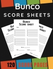Bunco Score Sheets: Game Record Keeper Notebook makes it easy to keep track of scores for the popular dice game of Bunco. By Michael Woodman Cover Image