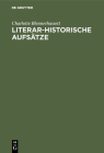 Literar-Historische Aufsätze Cover Image
