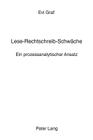 Lese-Rechtschreib-Schwaeche: Ein Prozessanalytischer Ansatz Cover Image
