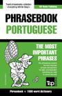 English-Portuguese phrasebook and 1500-word dictionary By Andrey Taranov Cover Image