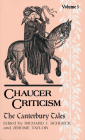 Chaucer Criticism, Volume 1: The Canterbury Tales Cover Image