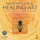 Meditations & Healing Art 2024 Wall Calendar: Art and Poetry by Nicholas Kirsten-Honshin By Amber Lotus Publishing (Created by) Cover Image
