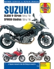 Suzuki DL650 V-Strom '04 to '19 and SFV650 Gladius '09 to '16 (Haynes Service & Repair Manual) Cover Image