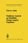 Nonlinear Analysis on Manifolds. Monge-Ampère Equations (Grundlehren Der Mathematischen Wissenschaften #252) By Thierry Aubin Cover Image
