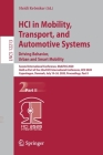 Hci in Mobility, Transport, and Automotive Systems. Driving Behavior, Urban and Smart Mobility: Second International Conference, Mobitas 2020, Held as Cover Image
