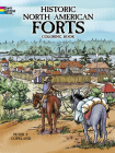 Historic North American Forts Coloring Book By Peter F. Copeland Cover Image